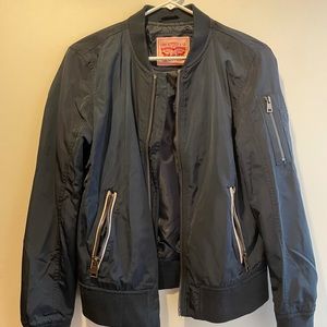 Women’s Levi’s Bomber Jacket Navy